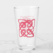 ROOS CELTIC KNOT Pint Drink Glas (Achterkant)