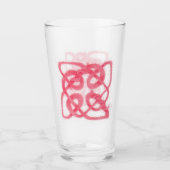 ROOS CELTIC KNOT Pint Drink Glas (Voorkant)