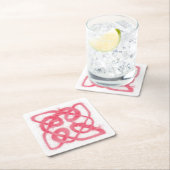 ROOS CELTIC KNOT Square Paper Onderzetters (Insitu)