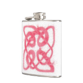 ROOS CELTIC KNOT Vinyl Verpakte kolf Heupfles (Links)