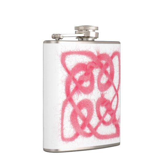 ROOS CELTIC KNOT Vinyl Verpakte kolf Heupfles (Rechts)