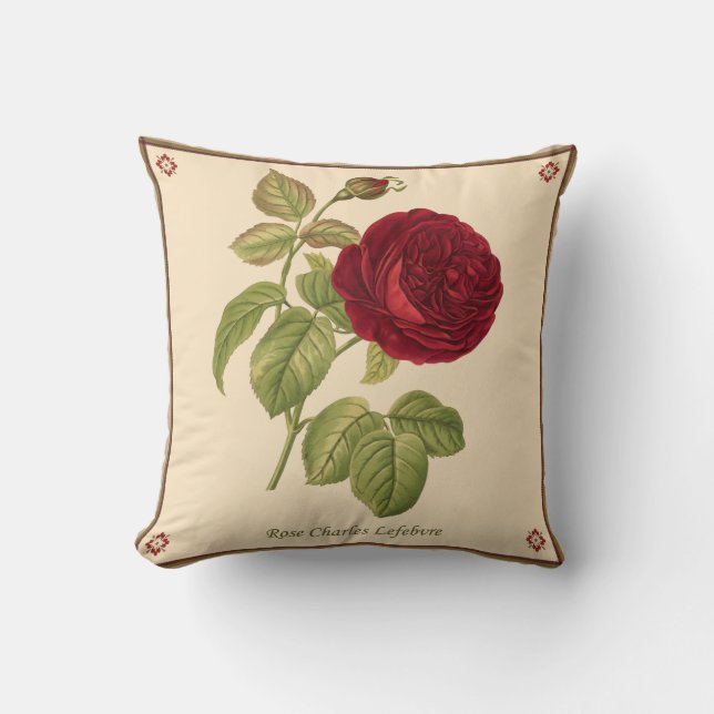 Roos Charles Lefebvre Pillow Kussen (Voorkant)