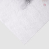 Roos Cherry Blossom Waterverf White Horse Tissuepapier (Detail)