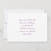 Roos Chintz Floral Pattern Kaart (Achterkant)