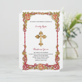  Roos Christelijke uitnodiging voor een kruisgespr (Staand voorkant)