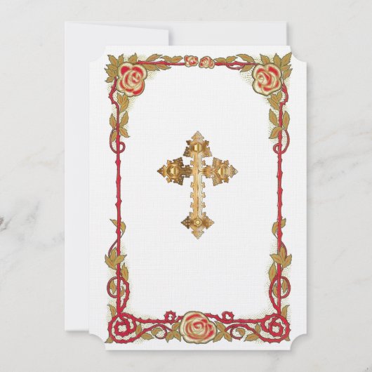  Roos Christelijke uitnodiging voor een kruisgespr (Achterkant)