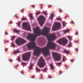 Roos Circle Sticker (Voorkant)