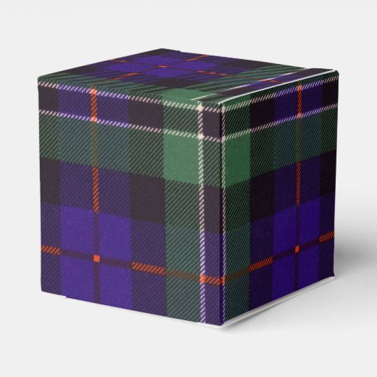 Roos clan Pset Scottish tartan Bedankdoosjes (Achterkant)