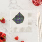 Roos clan Pset Scottish tartan Servet (Insitu)