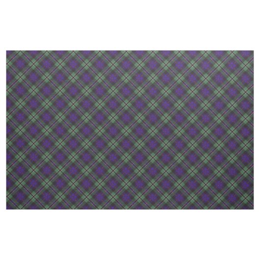 Roos clan Pset Scottish tartan Stof (Yard (91,4 cm))