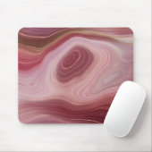 Roos Clay en Silt Agate Mousepad Muismat (Met muis)