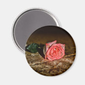 Roos close-up magneet (Voorkant / Achterkant)
