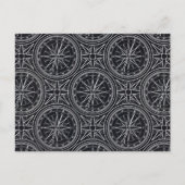 Roos compass Patroon Briefkaart (Voorkant)