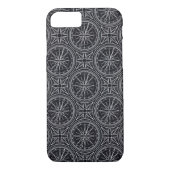 Roos compass Patroon Case-Mate iPhone Case (Achterkant)