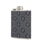 Roos compass Patroon Heupfles (Links)