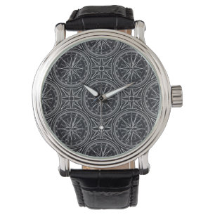Roos compass Patroon Horloge