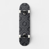 Roos compass Patroon Skateboard (Voorkant)