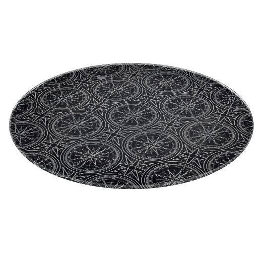 Roos compass Patroon Snijplank (Hoek)