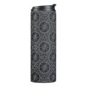 Roos compass Patroon Thermosbeker (Gedraaid links)