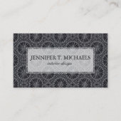 Roos compass Patroon Visitekaartje (Voorkant)