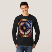 Roos Compass T-Shirt Design - Een symbool van lief (Voorkant volledig)