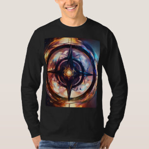 Roos Compass T-Shirt Design - Een symbool van lief