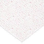 Roos Confetti Waterverf Stippen Tafelloper (Hoek)