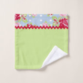 Roos Cottage Bad Handdoek (Wasdoekje)