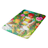 Roos Cottage Badmat (Gekanteld)