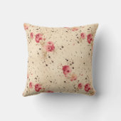  Roos Country Cottage Gooi Kussen (Achterkant)