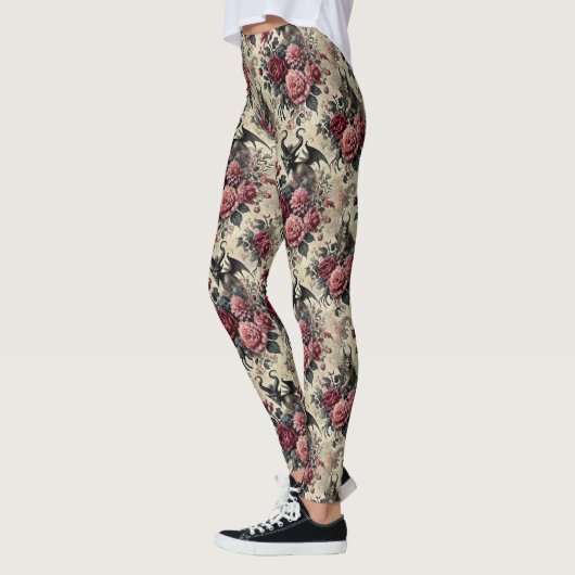 🔥 Roos Crematorium – Gotisch Victoriaans Leggings (Links)