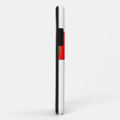 Roos Cross Lamen iPhone Case (Achterkant/rechts)