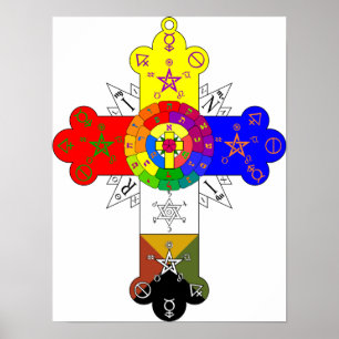 Roos Cross Lamen Poster