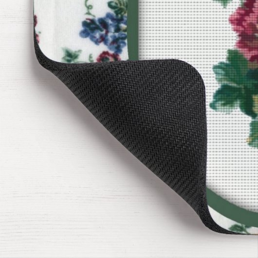 Roos Cross Stitch Mousepad Muismat (Hoek)