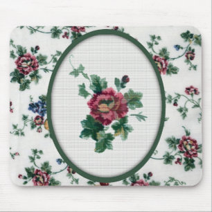 Roos Cross Stitch Mousepad Muismat