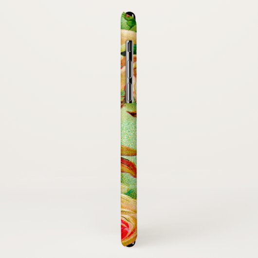 Roos Crow Courage Case-Mate iPhone Case (Achterkant/links)