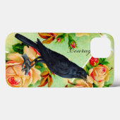 Roos Crow Courage Case-Mate iPhone Case (Achterkant (horizontaal))