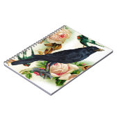 Roos Crow Courage-laptop Notitieboek (Linkerzijde)