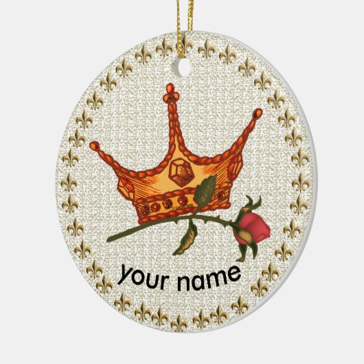 Roos Crown Ornament (Links)