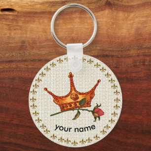 Roos Crown sleutelhanger