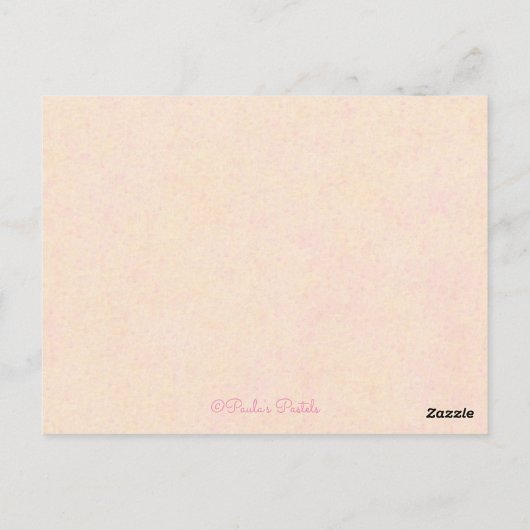 Roos Cupcake~Good Gift Scripts Briefkaart Afdrukke (Achterkant)