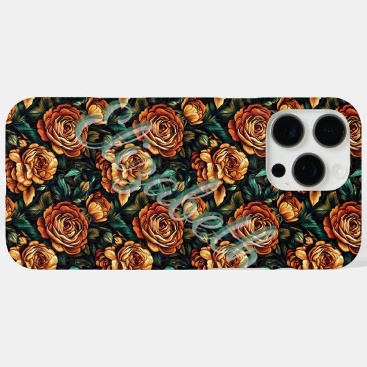 Roos Custom iPhone Case voor vrijgezellenfeest (Achterkant (horizontaal))