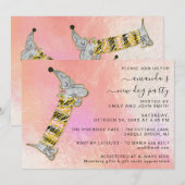 Roos Cute Dog New Dog House Roos Pink Kaart (Voorkant / Achterkant)