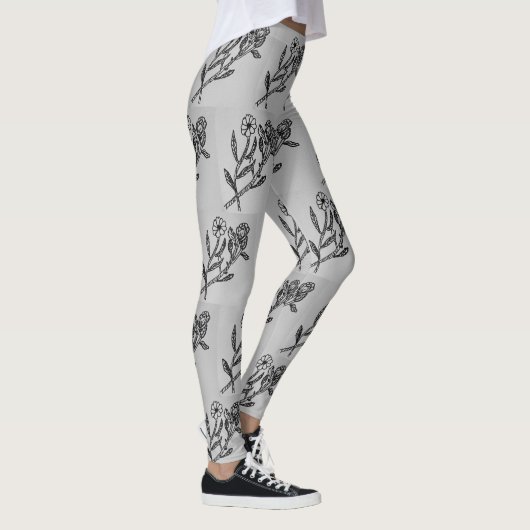 Roos & Daisy Grijs Leggings (Rechts)