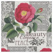 Roos Damask Floral Antiek