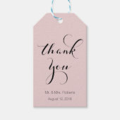  roos dank u labels cadeaulabel (Voorkant)