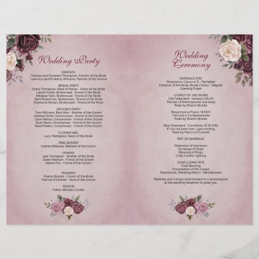  Roos dat bloemen bloeit (Achterkant)