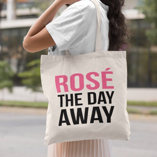 Roos de Dag Away Citaat Tote Bag