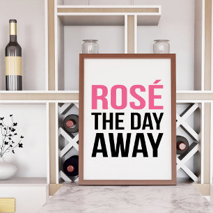 Roos de dag weg   Art Print