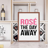 Roos de dag weg | Art Print